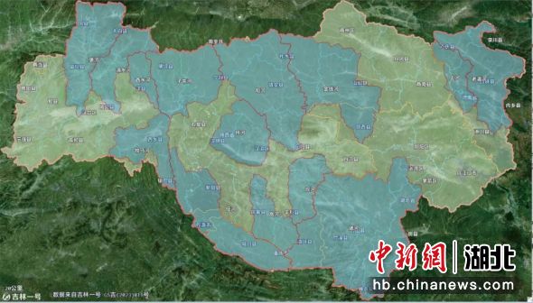 丹江口库区及其上游流域全息影像一张图